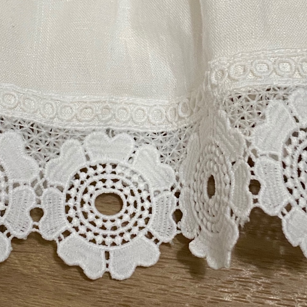 Mini white dress - Picture 3 of 5